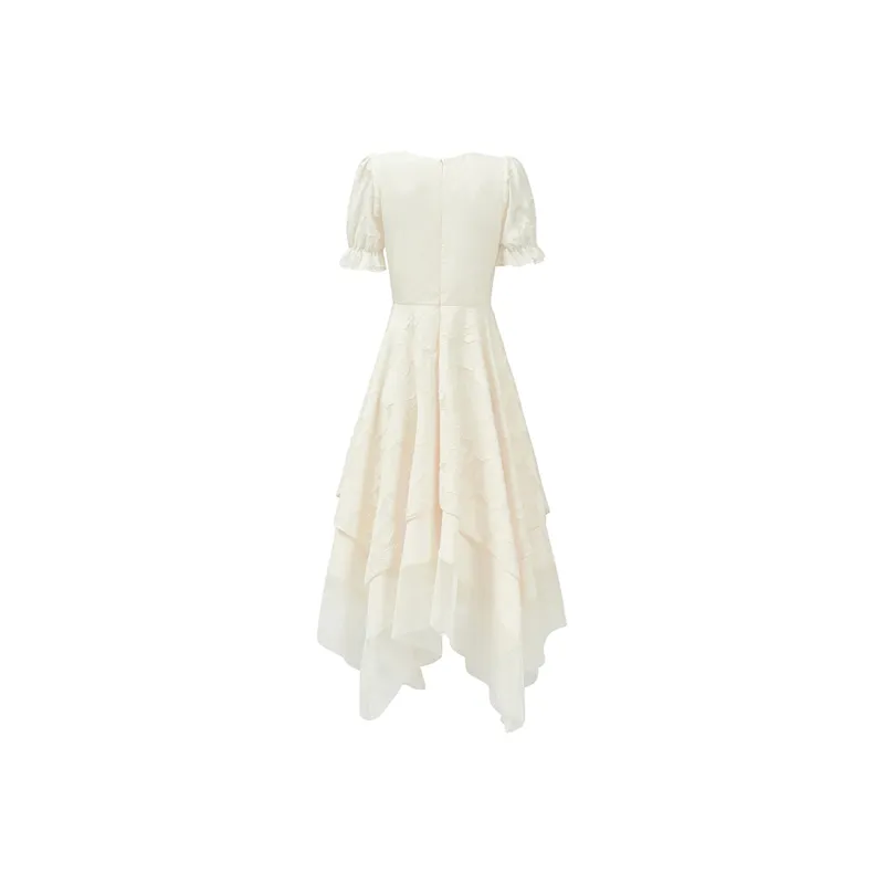 GUOZHEN Short Sleeved Dress Women's-1