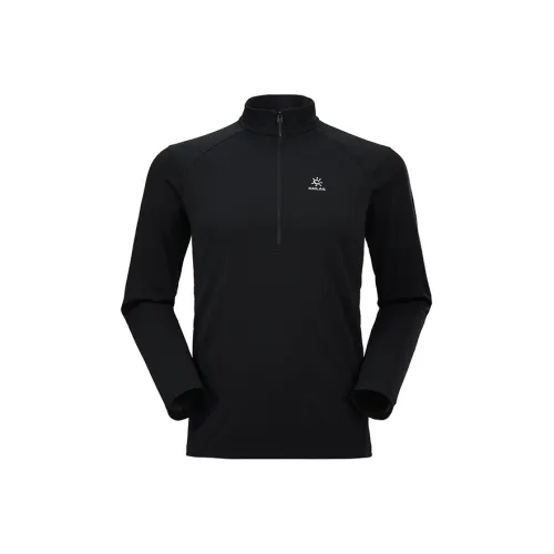 KAILAS T Shirts Men Jet Black