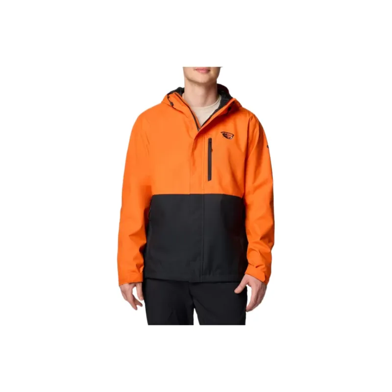Columbia Jacket Men's Orange Black-0