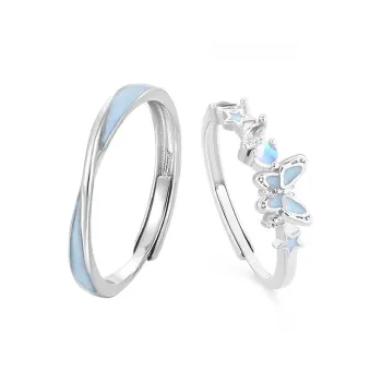 The Years Are Quiet Alloy Rings Unisex