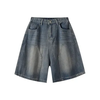 Journey To The West Denim Shorts Unisex