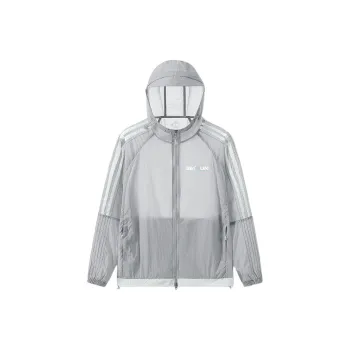 361° Breathable UV Protection Sun Protection Clothing Unisex Cyan Brick Gray