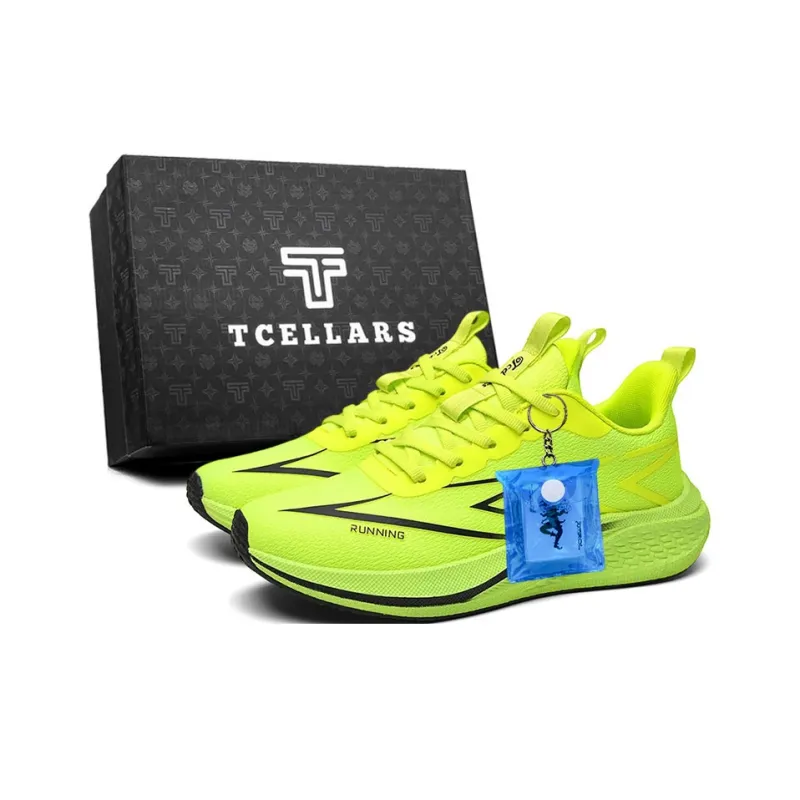 TCELLARS Cushioning, Abrasion Resistant, Breathable, Lightweight, Height Increasing Low Top Casual Shoes Unisex-12