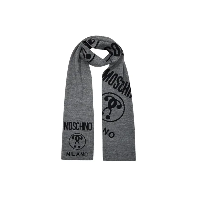 MOSCHINO Wool Knit Scarves Men's Multicolor-0