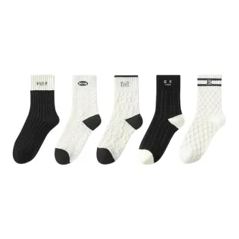 Urban Beauty Mid Calf Socks Women's Combo Set
