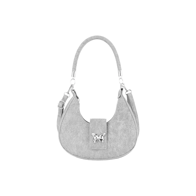 UNITE STAR PU Handbag, Shoulder Bag Women's Blue/Gray/Black-3
