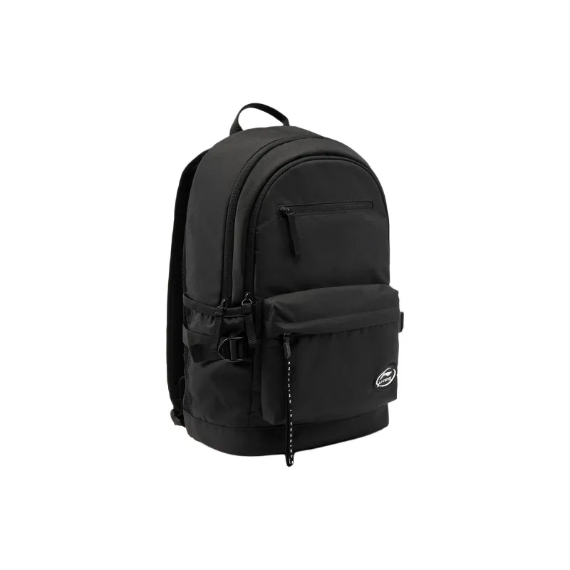 LiNing Polyester Backpack Unisex Black-2