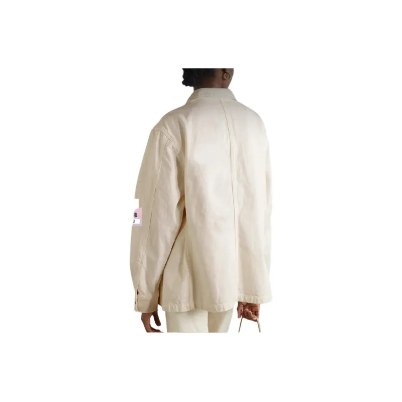 TOTEME Denim Jackets Women's Light Yellow-1