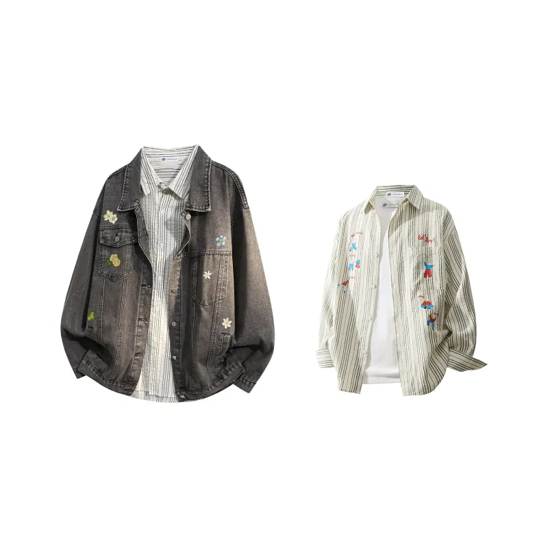 Tre Club Denim Jackets Unisex-12