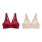 2 Pack (Skin+Burgundy)