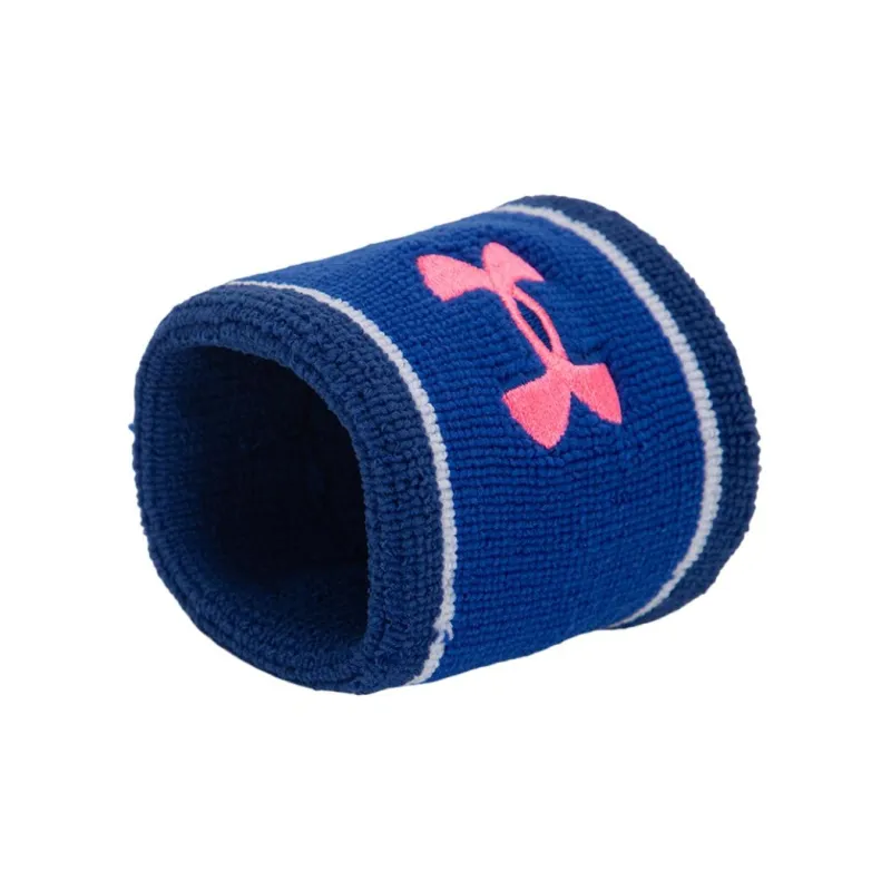 Under Armour Polyester Wristbands Unisex Blue-3