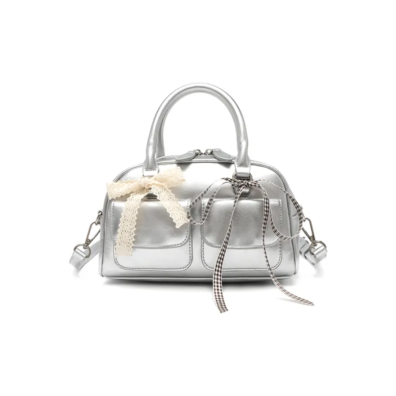 SHORT HAIR GIRL PU Handbag, Shoulder Bag, Crossbody Bag Women's Multicolor-7