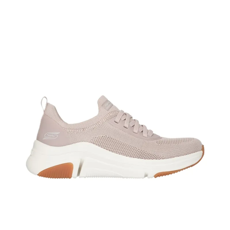 Skechers BOBS Sport Sparrow Fle Low Top Casual Shoes Women's Pink Gray-1