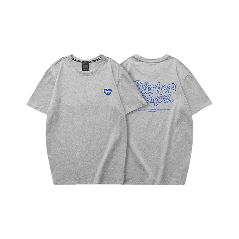 Skechers T Shirt Unisex Medium Heather Gray 004F-2