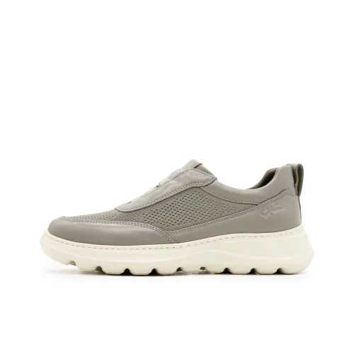 Satchi Slip Resistant, Abrasion Resistant, Breathable Low Top Casual Shoes, Slip on Men's Gray