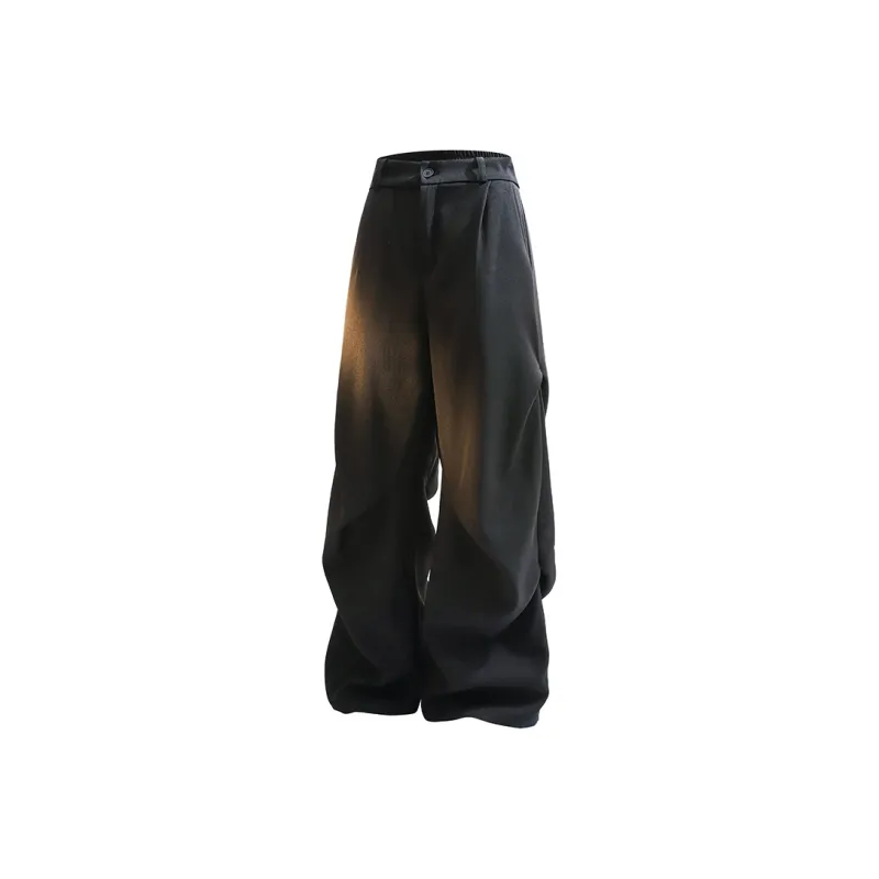 Fakeyoung Casual Pants Unisex Black-0