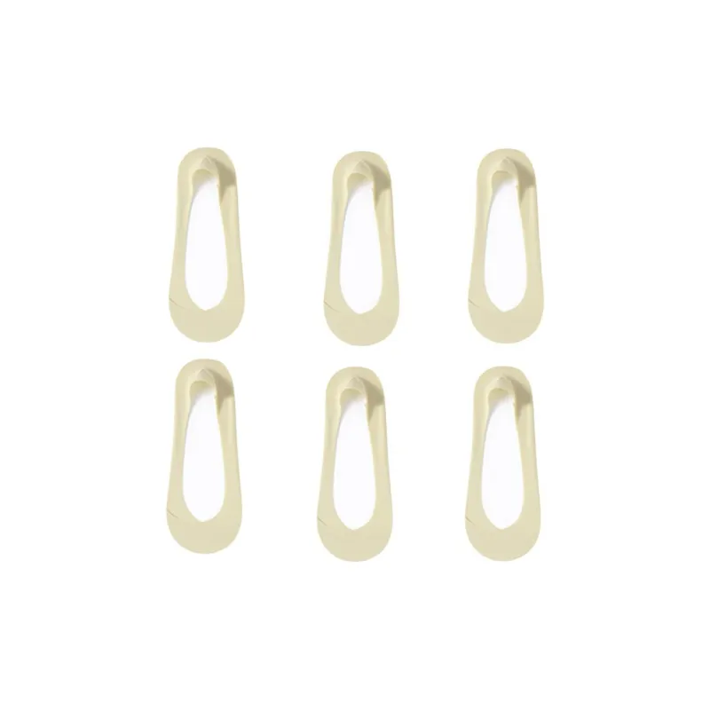 The Temptation Of The Muse No Show Socks Women's 6 Pack-0