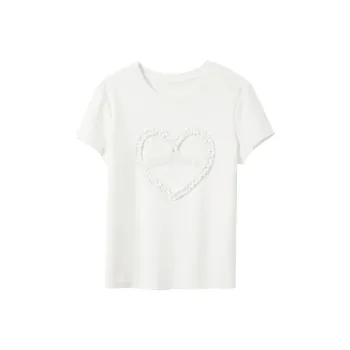 3COLOUR T Shirts Women's Cloud White