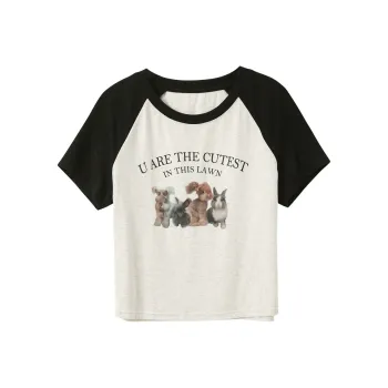 3COLOUR Raglan Sleeve T Shirt Women's