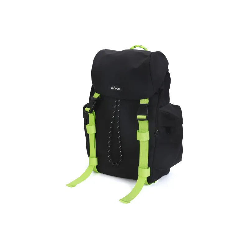 VAOPER Polyester Backpack Unisex Starry Black/Custard-0