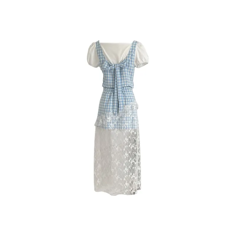 COVER TIME Two Piece Skirt Sets Women's-1