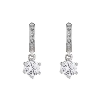 Vegetarian Zircon Stud Earrings Women's