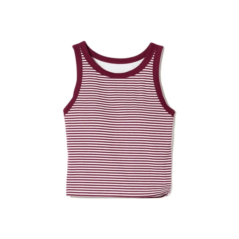 UNIQLO Tank Tops Women's Dark Red-0