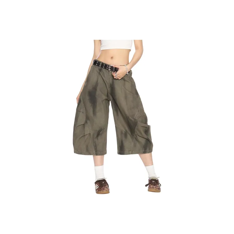 Weles Casual Shorts Unisex Green-1