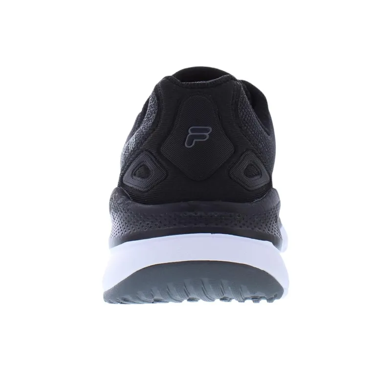 FILA Memory Skyshift 6 Abrasion Resistant Breathable Low Top Running Shoes Women's Black-2