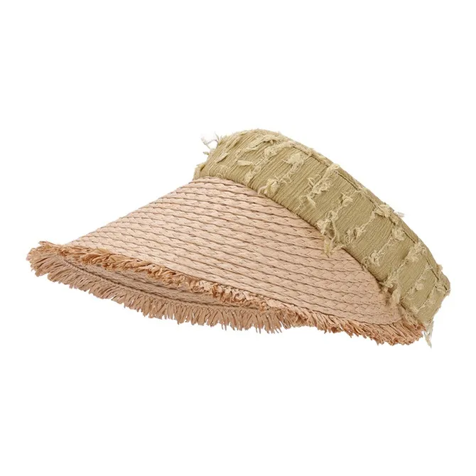 Cgediao Straw Woven Sun Protection Hats Women's-12