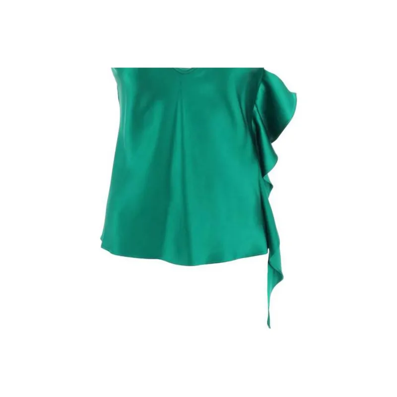 MaxMara Studio SS23 Strapless Top Women's Green-4