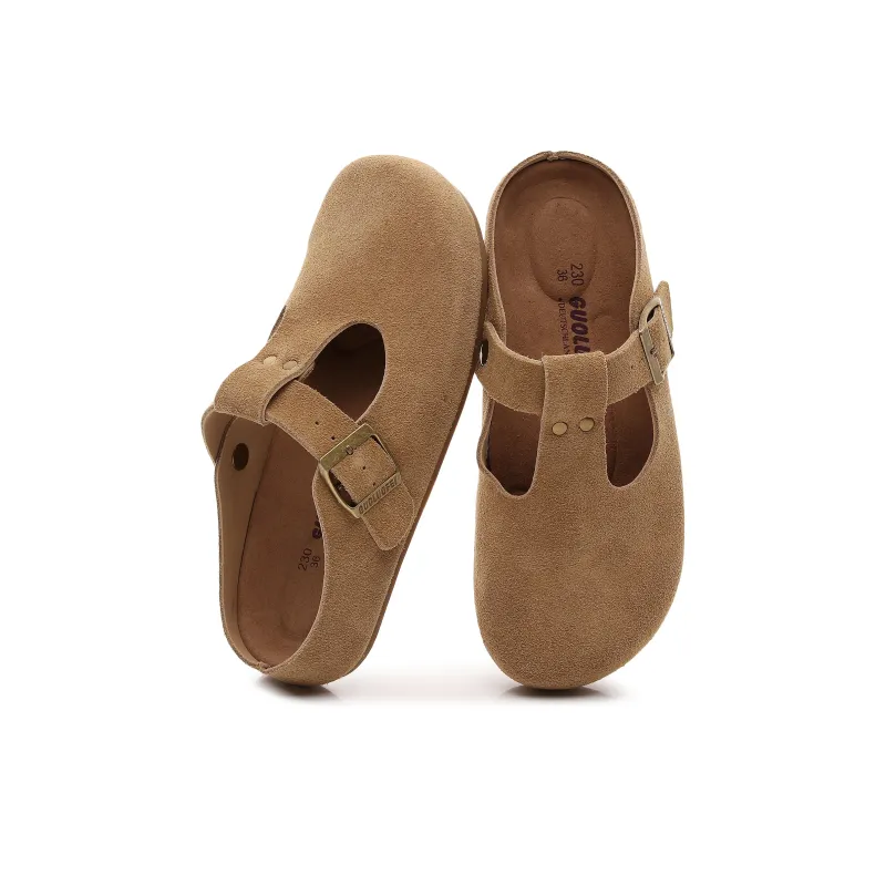Golofi Rubber Sole Slip Resistant Closed Toe Slippers Women's-4