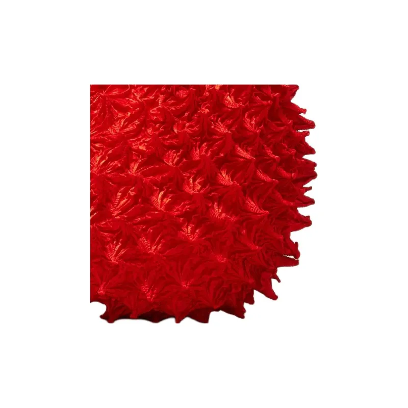 BUNZABURO Polyester Sea Urchin Bag Durian Bag Handbag Women's Red-1