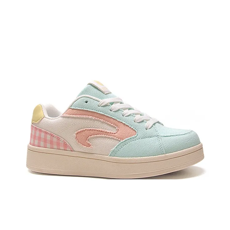 STUR YSN Low Top Skateboard Shoes Women's Moon Pink-1
