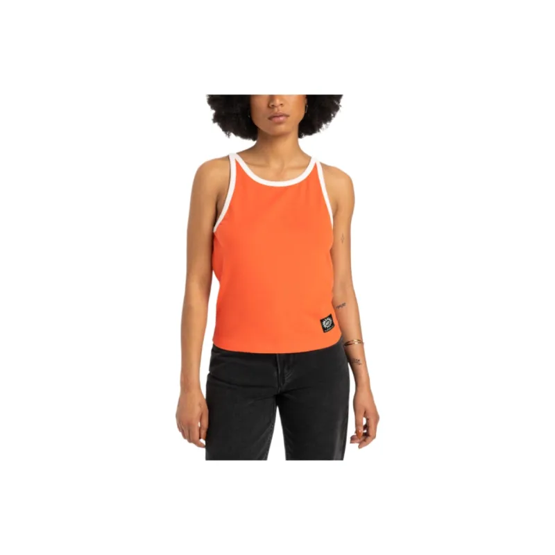 Quiksilver Tank Top Women's Orange-0