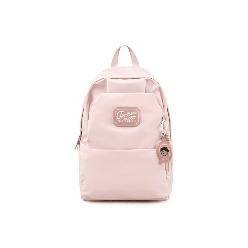 Teenie Weenie Fabric Backpack Women's Blue/Pink/Beige Apricot-6