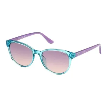 GUESS Cat Eye Sunglasses Women's Pink