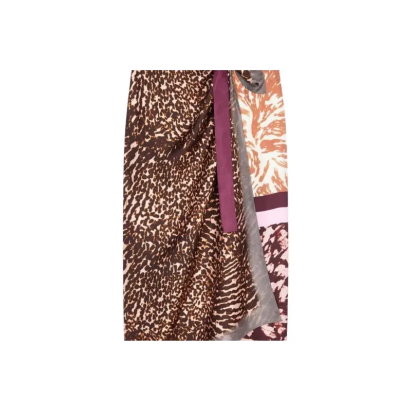 DRIES VAN NOTEN Casual Long Skirt Women's Multicolor-4