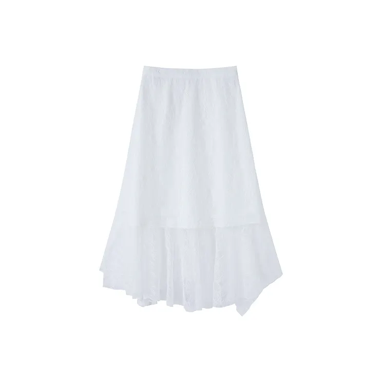 XIANGYING Casual Long Skirt Women's-1