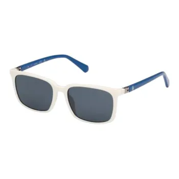GUESS Injection Square Sunglasses Men's Blue
