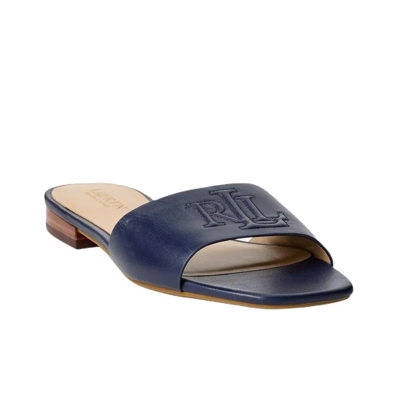 LAUREN RALPH LAUREN Slide Slippers Women's Marine Blue-2