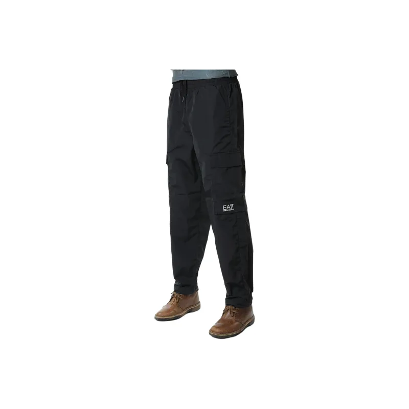 EMPORIO ARMANI EA7 SS25 Casual Pants Men's Black-3