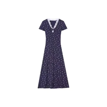 Cotton Gene Short Sleeved Dress Women's