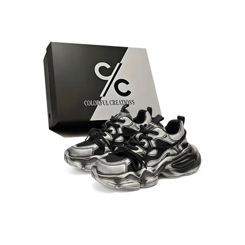 Colorful Creations Low Top Chunky Sneakers Men's-0