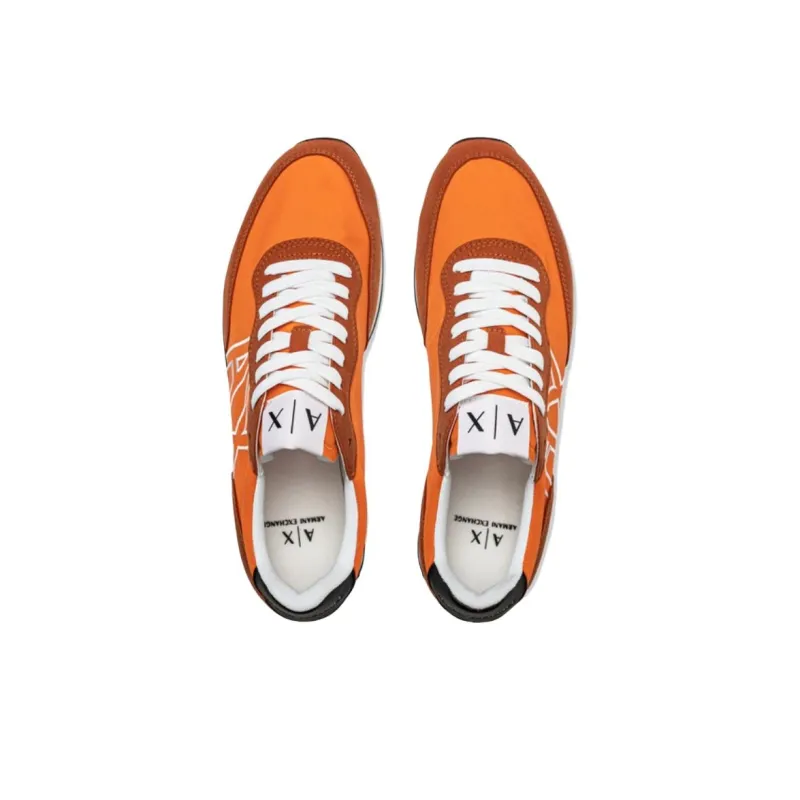 ARMANI EXCHANGEAE Low Top Casual Shoes Men's Orange-3