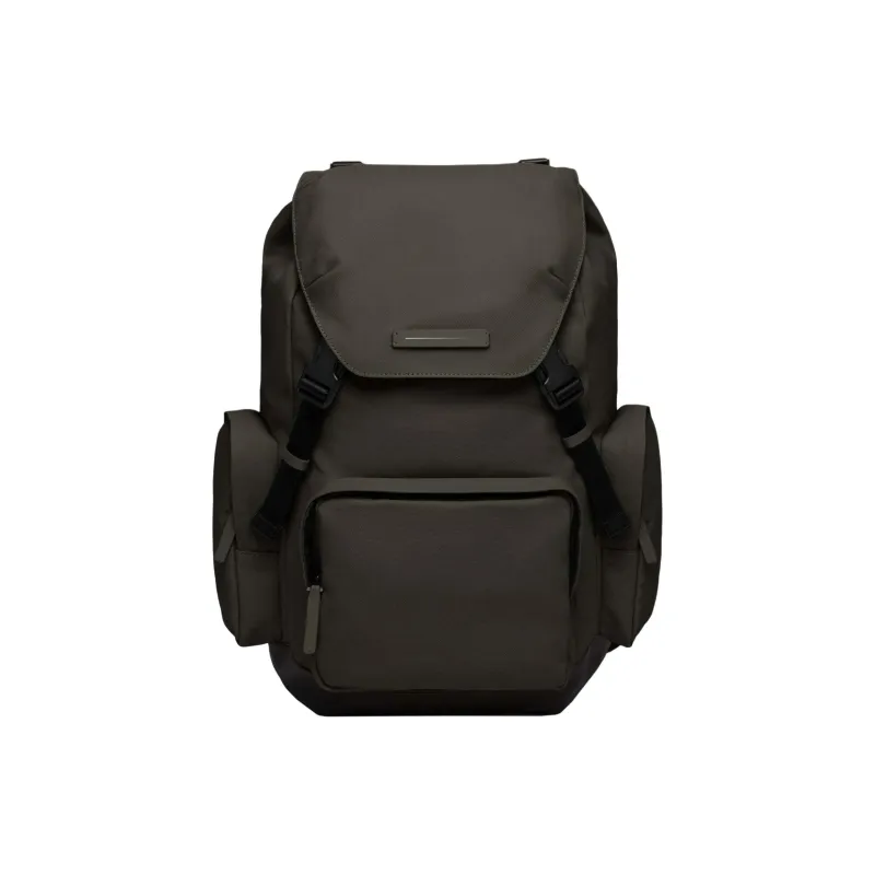 HORIZN STUDIOS Polyurethane Backpack Men's Olive-0