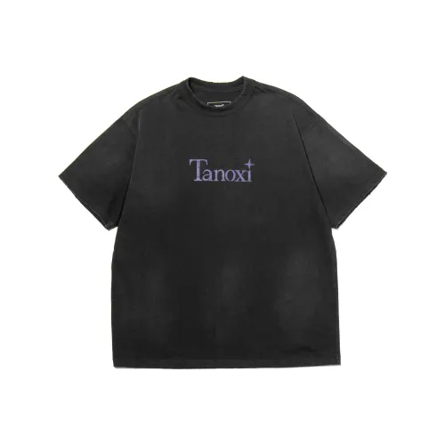 TANOXI 남녀공용 티셔츠
