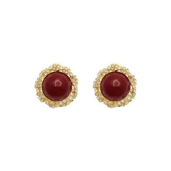 Yiru Copper Alloy Earrings Women's