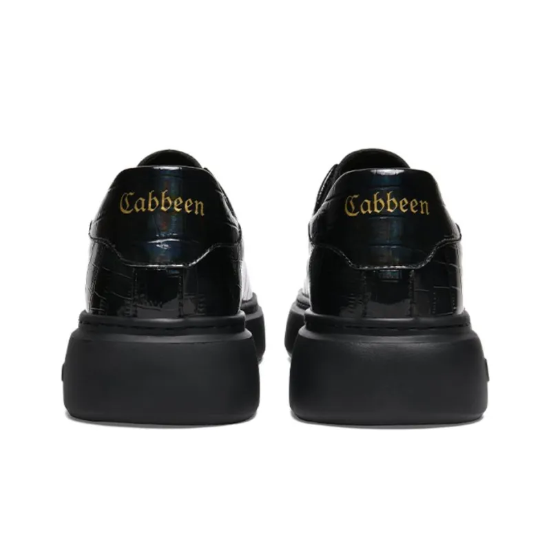 Cabbeen Breathable Low Top Skateboard Shoes Men's-3