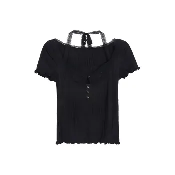 GOSO T Shirts Women's Black